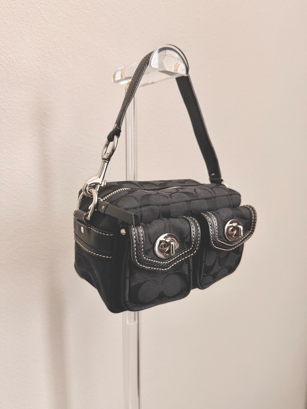 Coach Legacy Turn lock Mini Purse Bag - Picture 3 of 5